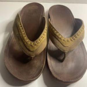 Chaco Dark Earth Performance Footwear Men's Flip Flops size 11